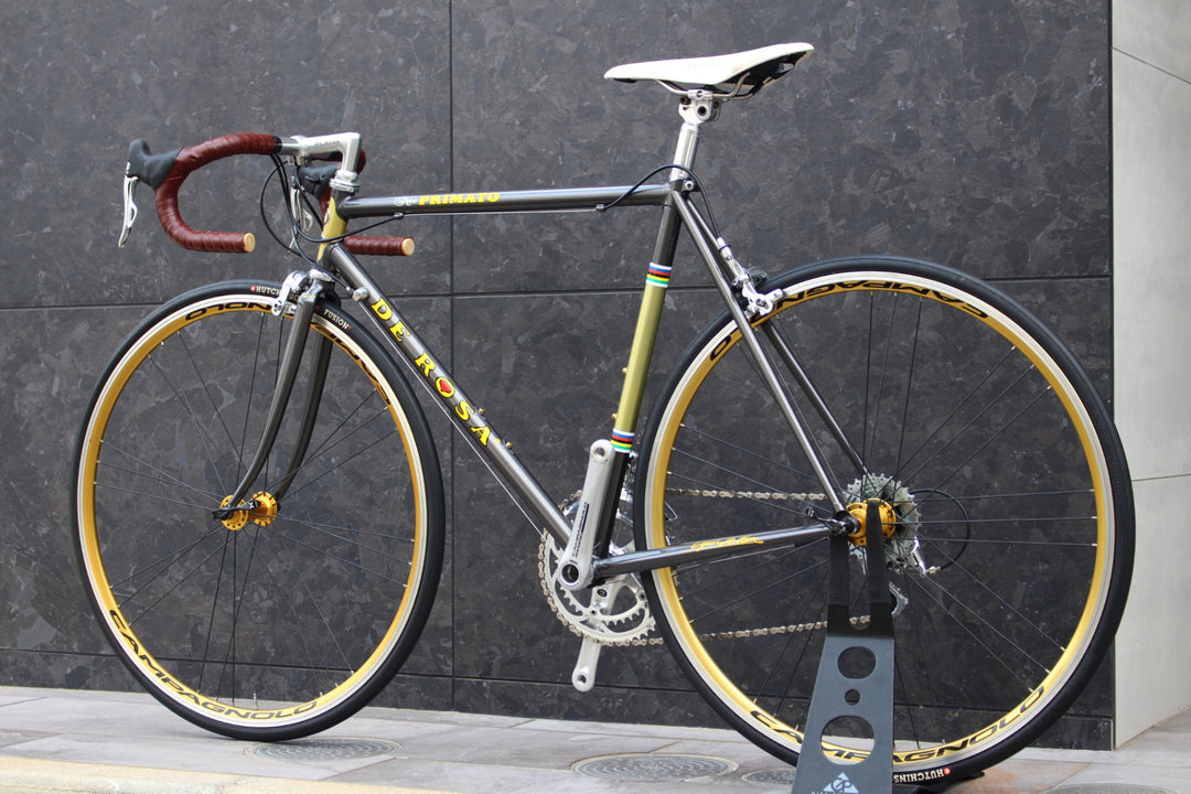 デローザ DE ROSA ネオプリマート NEO PRIMATO 2009頃 52サイズ カンパニョーロ ケンタウル 10S クロモリ ロードバイク GOLD KHAMSIN 【福岡店】