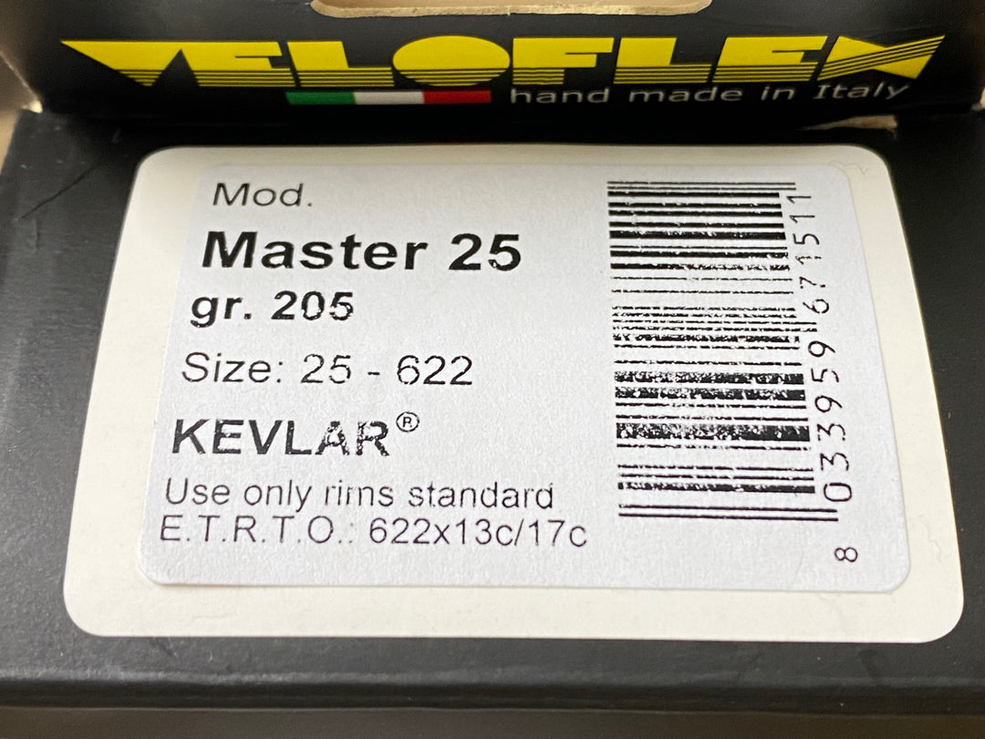 JS621 ヴェロフレックス VELOFLEX MASTER 25 クリンチャー タイヤ 700×25C 1本 未使用品