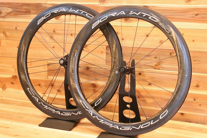 カンパニョーロ CAMPAGNOLO ボーラ BORA WTO 60 RIM AC3 シマノ 11S/12S 19C カーボン チューブレス ホイールセット 【広島店】