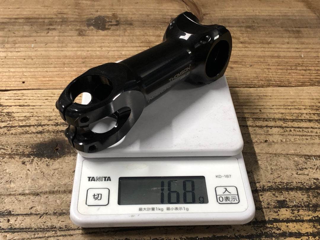 JU820 トムソン THOMSON ELITE X4 ステム 黒 110mm Φ31.8 OS スペーサー20,10,5 トップキャップ付