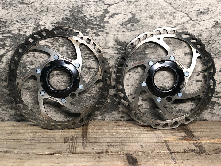 JH217 スイスストップ SWISS STOP カタリスト CATALYST ONE セット Φ160 実測1.85mm ディスクブレーキローター センターロック