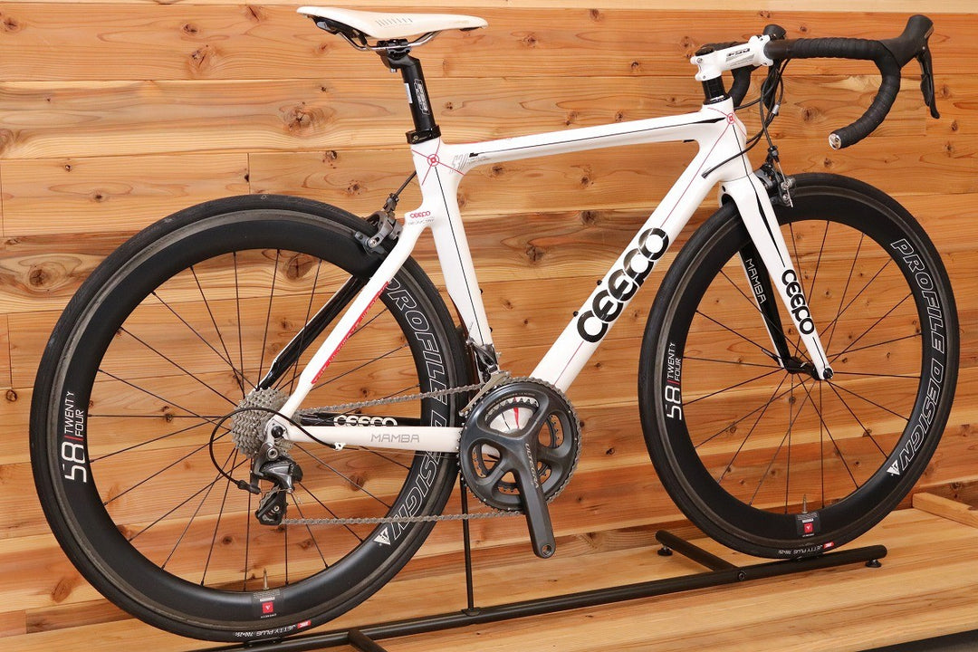 シーポ CEEPO マンバ MAMBA Mサイズ シマノ アルテグラ 6800 11S PROFILE DESIGN 58 カーボン ロードバイク 【広島店】