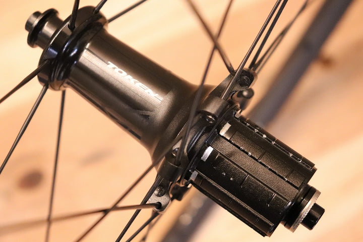 トーケン TOKEN DHUEZZ アルミ クリンチャー ホイールセット シマノ 11S/12S 18C 【芦屋店】