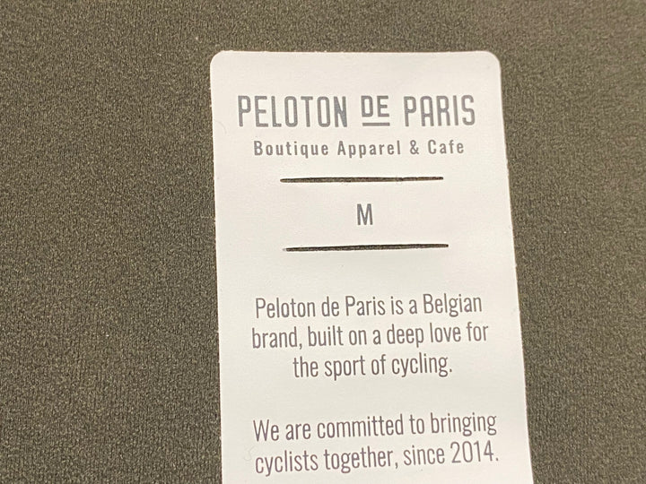 JN477 プロトンドパリ PELOTON DE PARIS 長袖 サイクルジャージ カーキ M