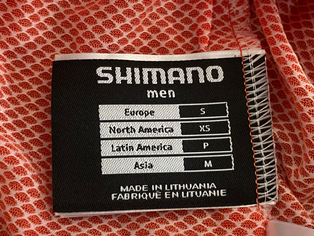 JY881 シマノ SHIMANO 半袖 サイクルジャージ 赤 M