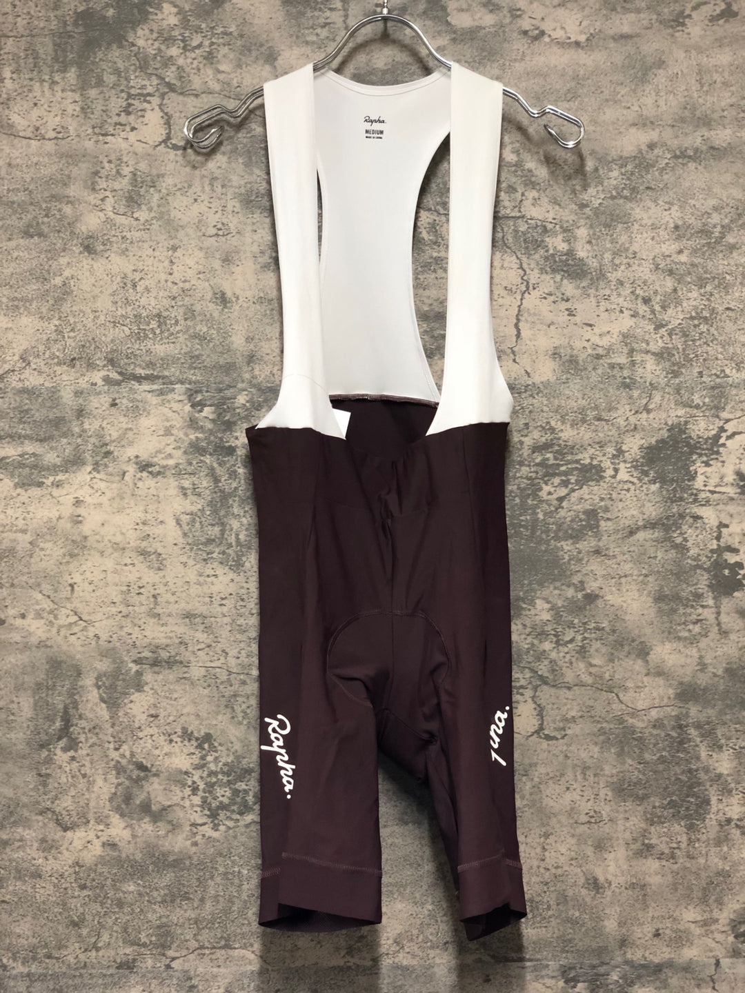 KD855 ラファ Rapha MEN'S CORE BIB SHORTS ビブショーツ 茶 M