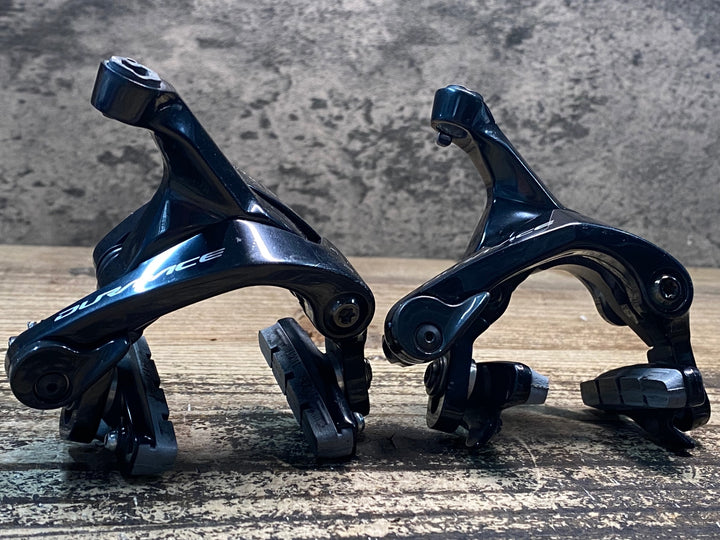 JI777 シマノ SHIMANO デュラエース DURA-ACE BR-R9100 キャリパーブレーキ 前後セット ※フロント側主軸外れのためジャンク