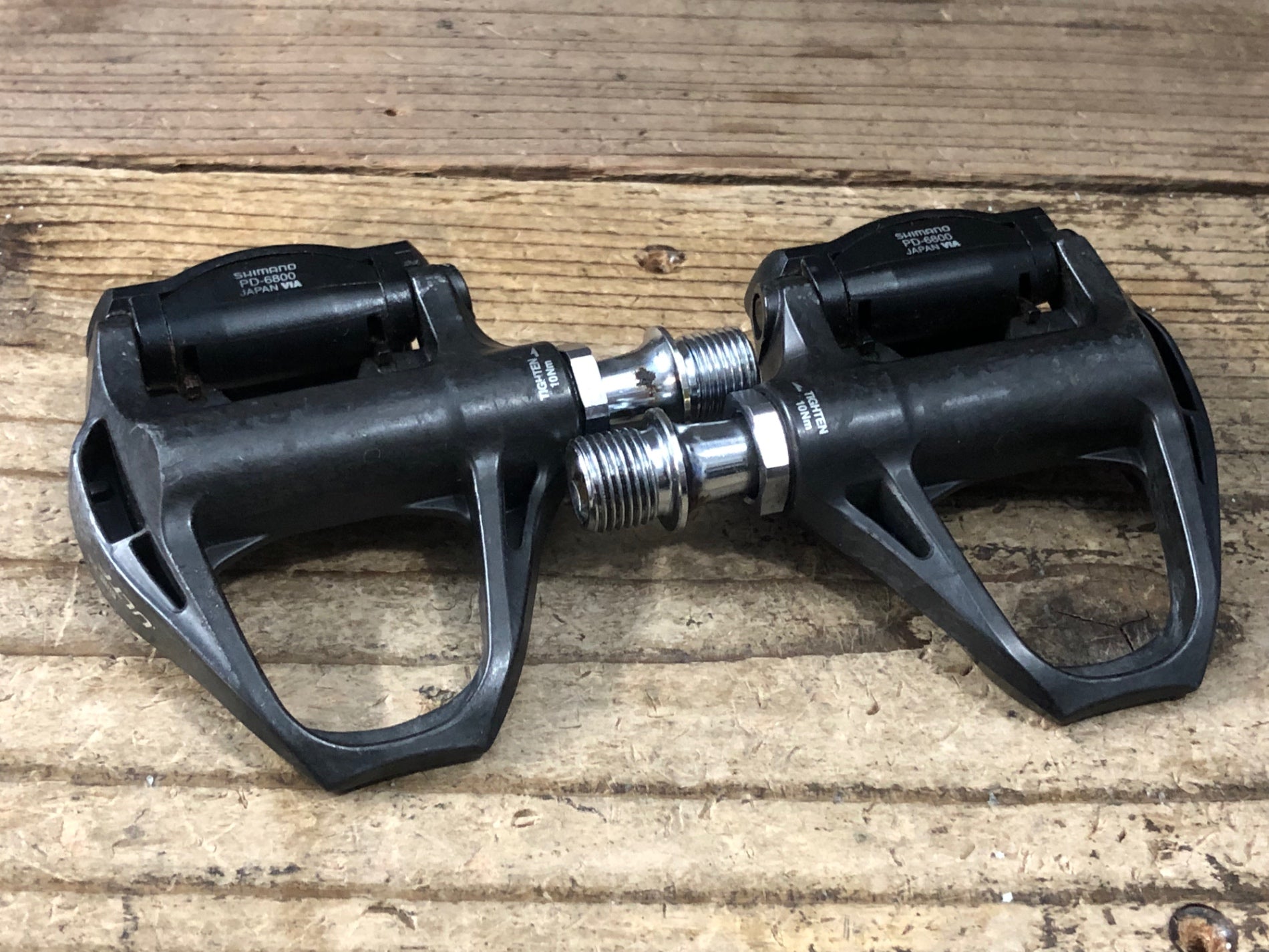 JV022 シマノ SHIMANO アルテグラ ULTEGRA PD-6800 ビンディングペダル