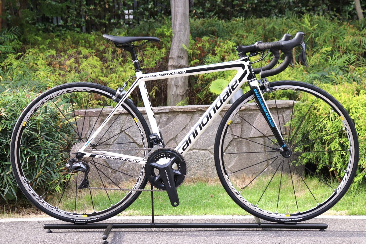 キャノンデール CANNONDALE スーパーシックス エボ ハイモッド SUPERSIX EVO HI-MOD 2017年頃モデル 48サイズ  シマノ アルテグラ R8050 MIX 11s カーボン ロードバイク 【さいたま浦和店】