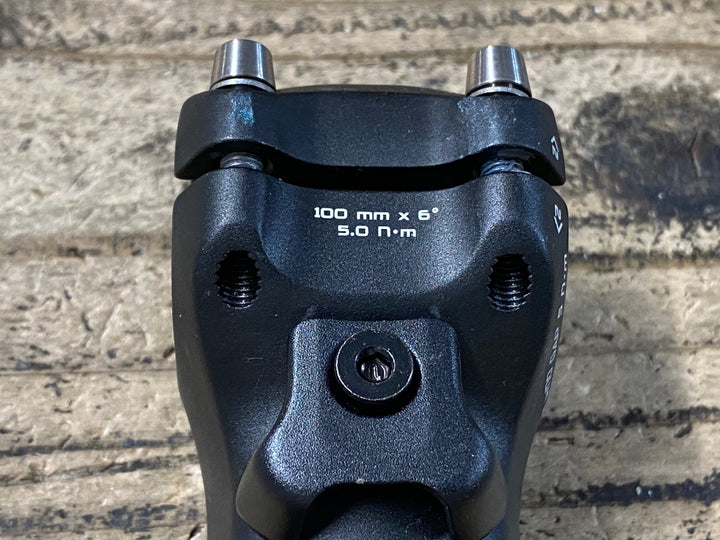 KD308 スペシャライズド SPECIALIZED S-WORKS TARMAC STEM アルミ ステム 100mm 6° Φ31.8 OS チタンボルト