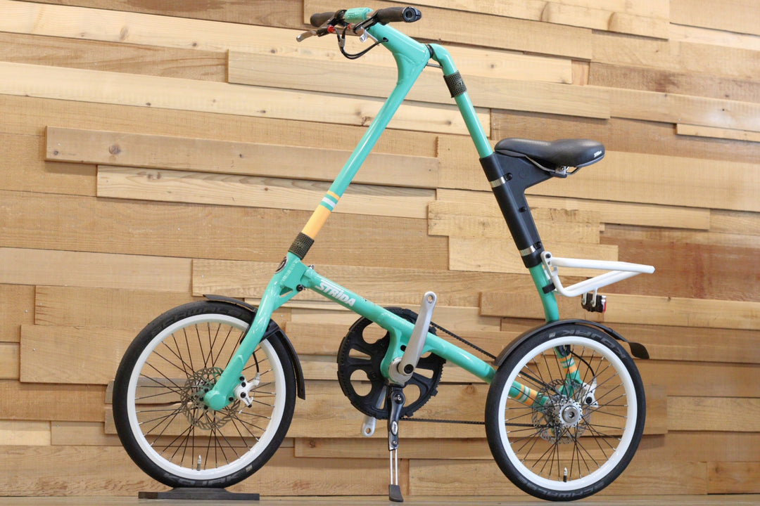 訳アリ ストライダ STRIDA SX 2018 シングルスピード アルミ 折り畳み ミニベロ フォールディングバイク 18インチ【立川店】
