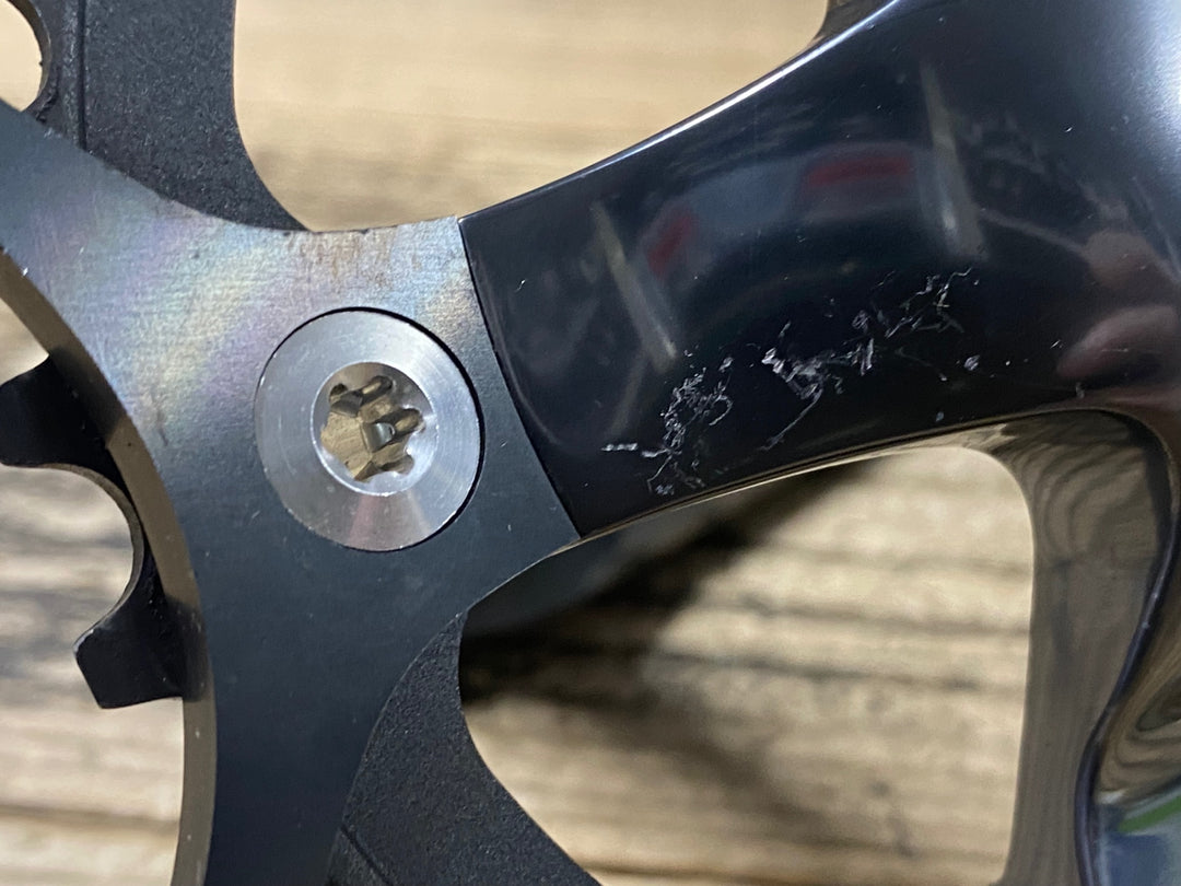 JO944 シマノ SHIMANO アルテグラ ULTEGRA FC-6650 クランクセット 50/34T 165mm ※クランクキャップ欠品