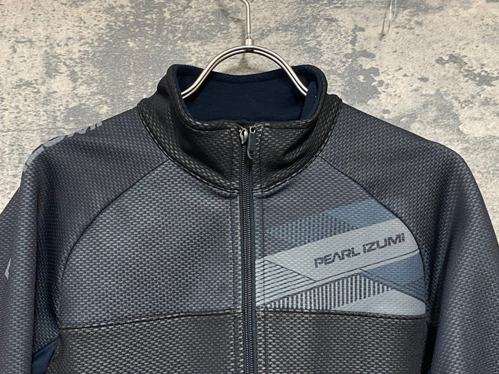 JJ423 パールイズミ PEARL iZUMi 長袖 サイクルジャケット 黒 TM 裏起毛