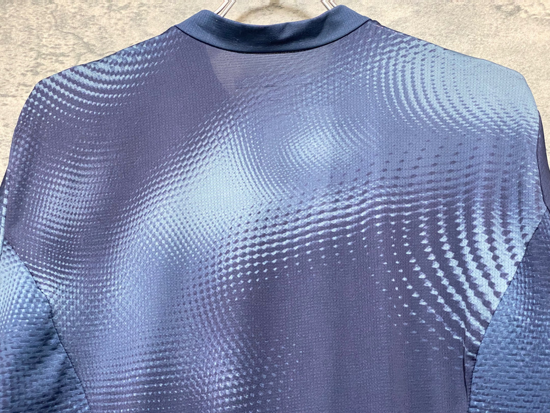 KA689 カステリ CASTELLI 半袖 サイクルジャージ 紺 L