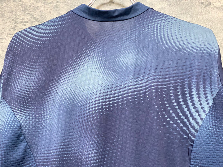 KA689 カステリ CASTELLI 半袖 サイクルジャージ 紺 L