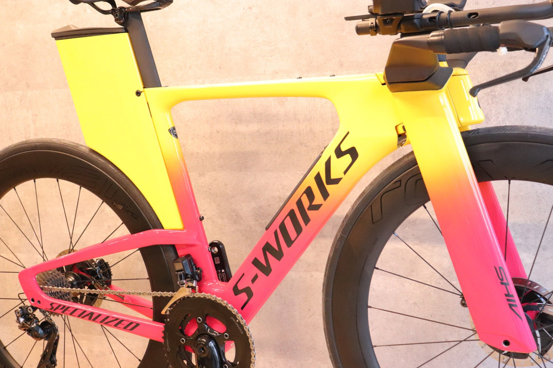 スペシャライズド SPECIALIZED S-WORKS SHIV DISC 2020モデル Sサイズ デュラエース R9170 Di2 11S カーボン トライアスロンバイク 【さいたま浦和店】