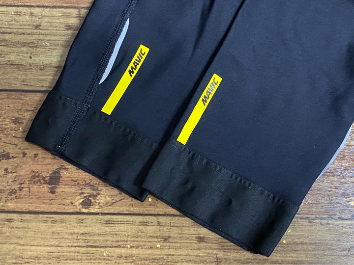 JZ642 マヴィック MAVIC ビブタイツ 白 黒 M 裏起毛