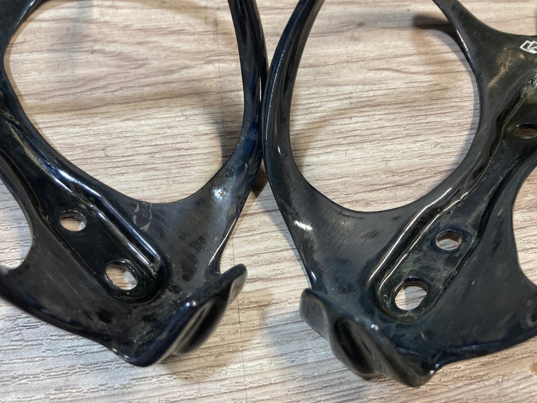 JS429 アランデル ARUNDEL カーボン ボトルケージ グロッシー 2個セット ※割れジャンク