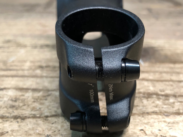 JQ791 ボントレガー BONTRAGER Pro Blender Stem アルミ ステム 黒 100mm Φ31.8 OS 17° 各種マウント付属