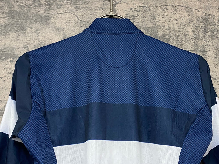 KK582 カステリ CASTELLI 半袖 サイクルジャージ S 紺 ※タグカット