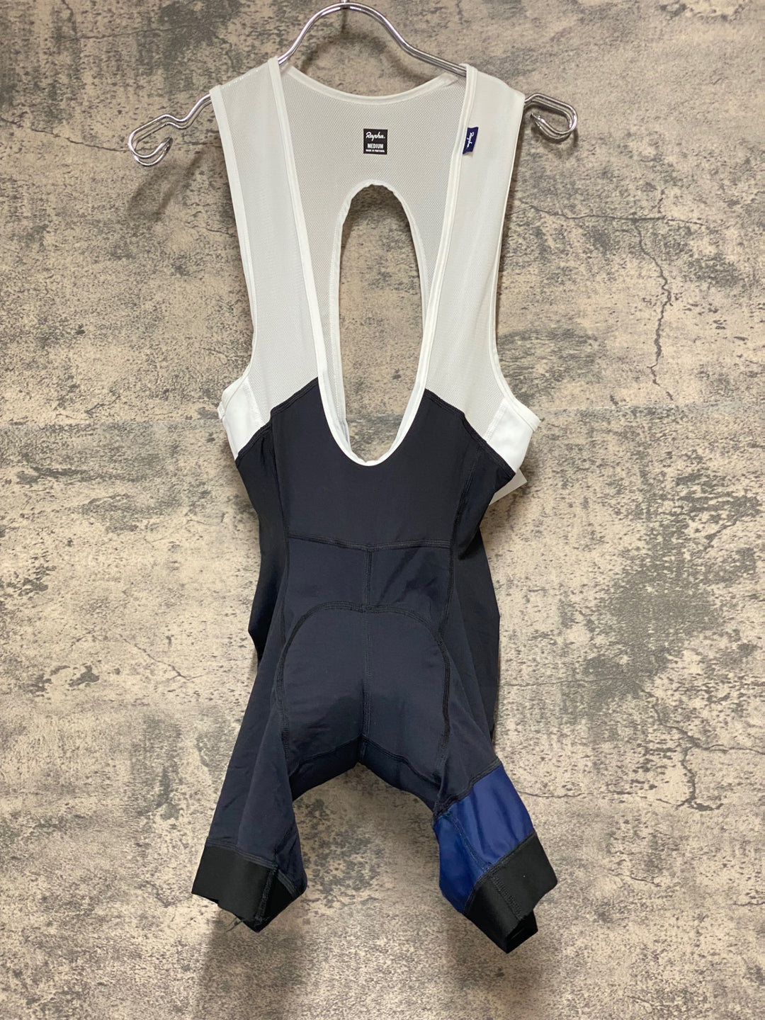 KB083 ラファ Rapha LIGHTWEIGHT BIB SHORTS ビブショーツ 黒 M ※ほつれ