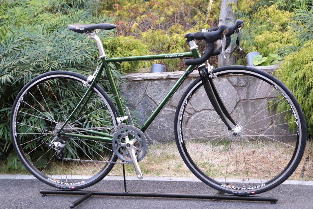 カラミータ Calamita DUE⁺ 年式不明 Sサイズ シマノ 105 5700MIX 10S スチール ロードバイク 【さいたま浦和店】