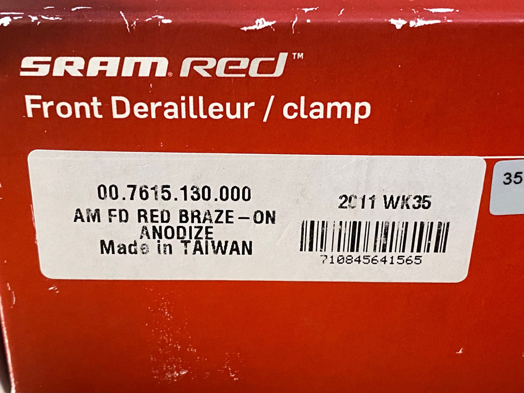 JT004 スラム SRAM RED フロントディレイラー 10S 直付け