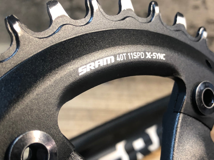 JM126 スラム SRAM APEX1 クランクセット シングル 172.5mm 40T ナローワイド X-SYNC GXP