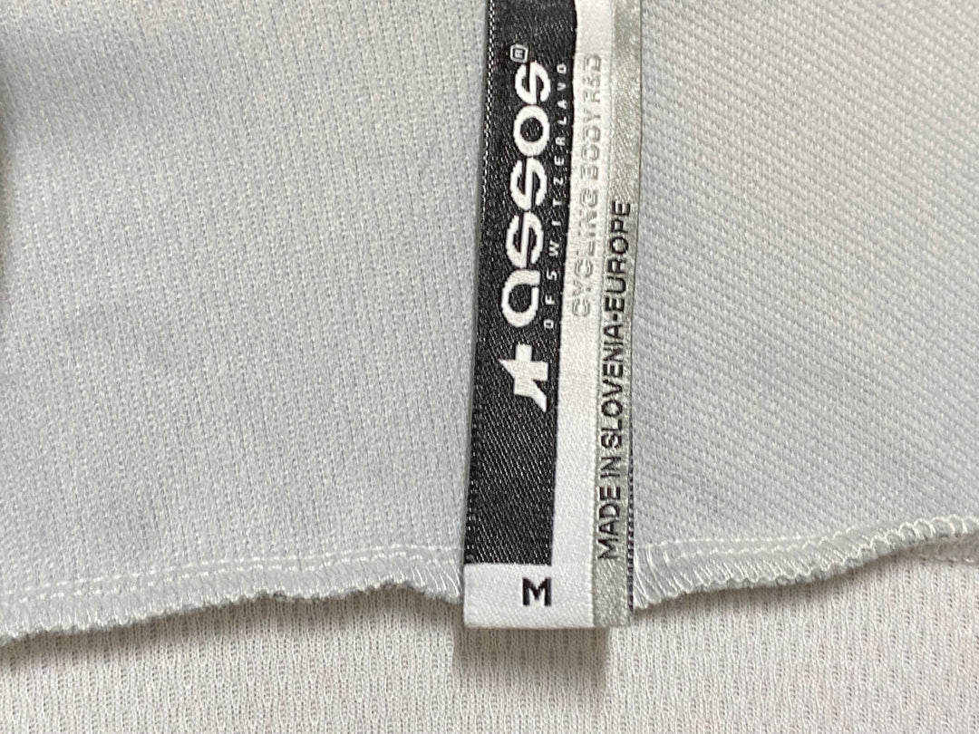JQ220 アソス assos AIR BLOCK 799 長袖 サイクルジャージ M 赤黒 防風