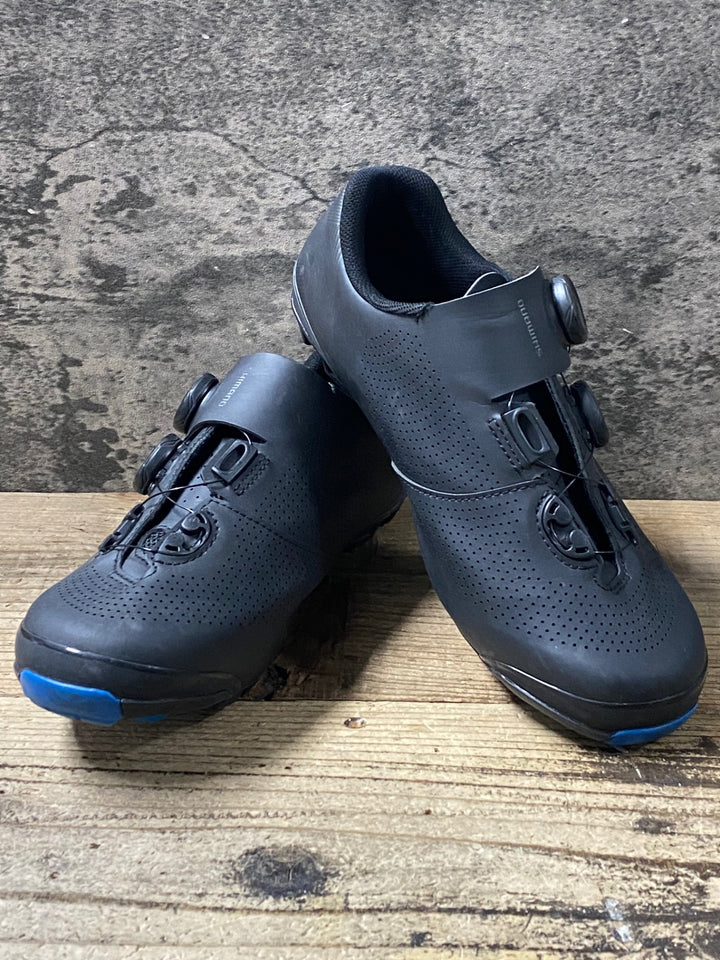 KE867 シマノ SHIMANO XC7 SH-XC701M ビンディングシューズ EU41 2穴 黒