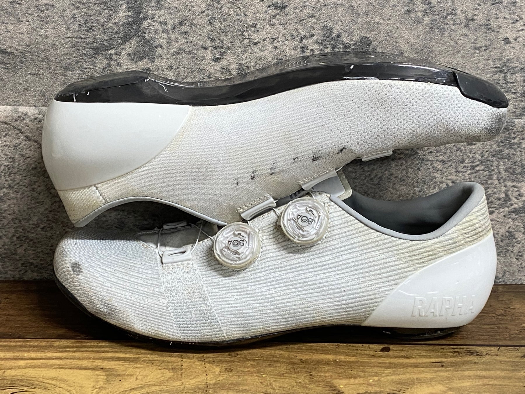 JX496 ラファ Rapha RCC PRO TEAM SHOE ビンディングシューズ 3穴 白