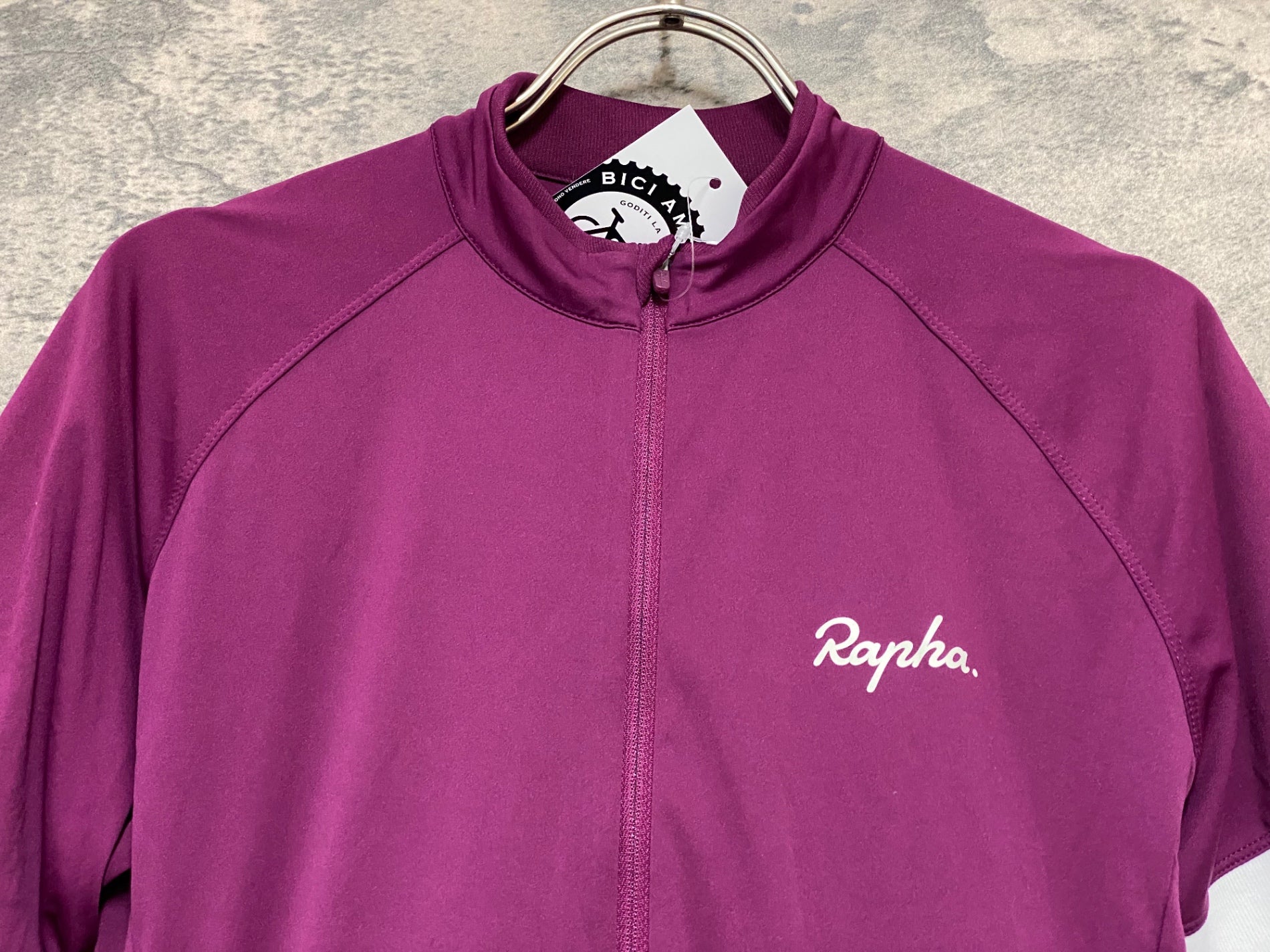 Rapha サイクルジャージ パープル NEW Rapha Men's Cycling Jersey XL Pro Team Training Flight Print