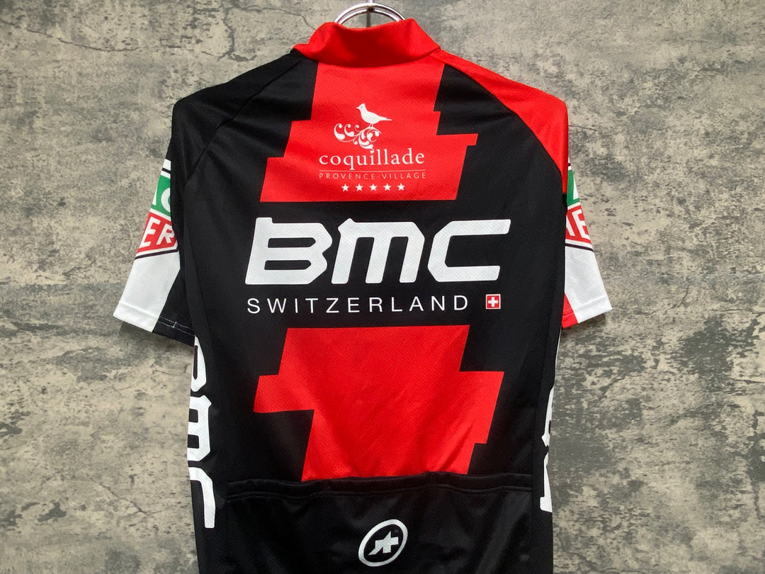 JG625 アソス assos BMC 半袖 サイクルジャージ 黒赤 S