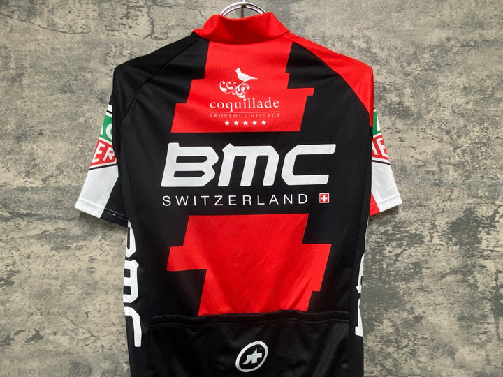 JG625 アソス assos BMC 半袖 サイクルジャージ 黒赤 S