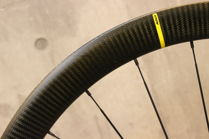 マヴィック MAVIC コスミック COSMIC SL45 DISC カーボン チューブレスレディ フロントホイール 19C 【名古屋店】