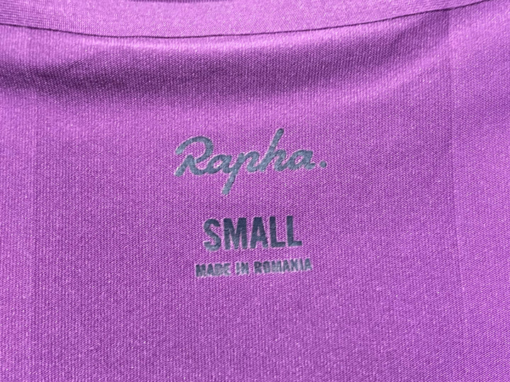 KA228 ラファ Rapha WOMEN'S LIGHTWEIGHT SOUPLESSE JERSEY 半袖 サイクルジャージ 紫 S