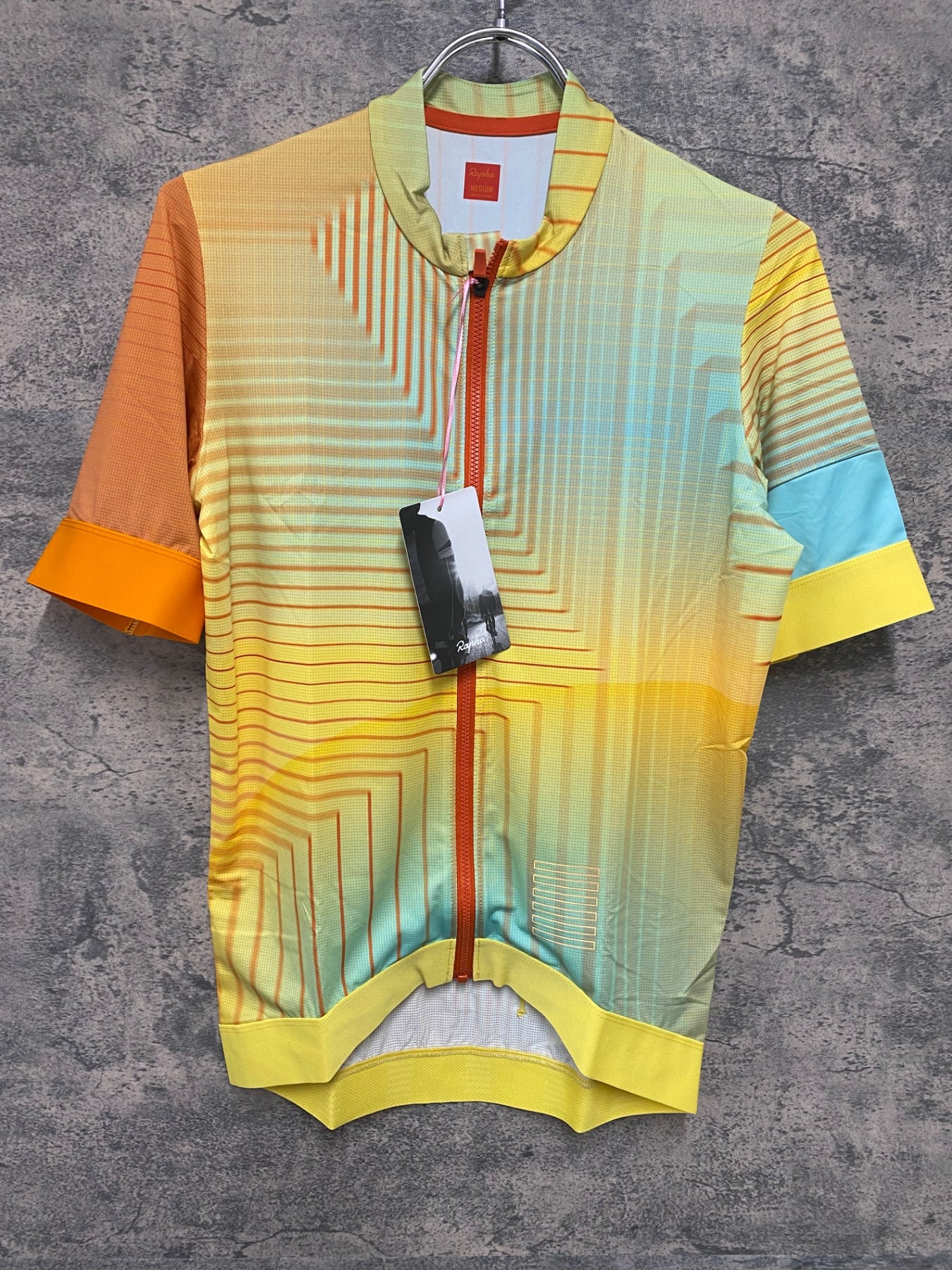 JW154 ラファ RAPHA PROTEAM TRAINNIG JERSEY 半袖 サイクルジャージ M