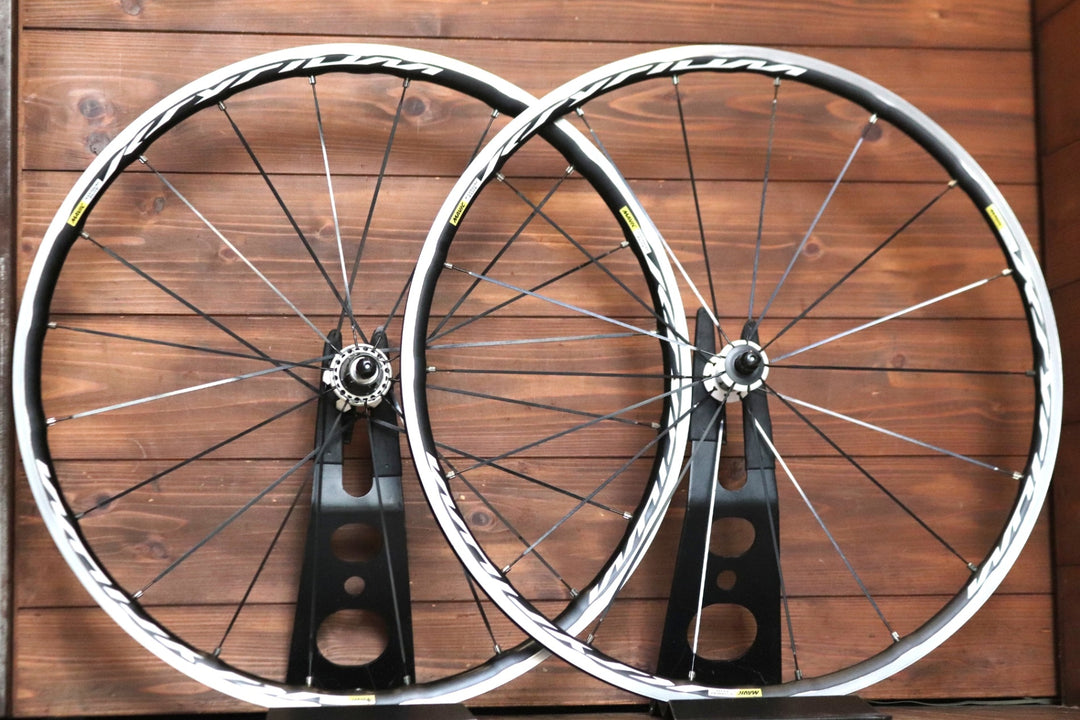 マヴィック MAVIC キシリウムエリート KSYRIUM ELITE アルミ クリンチャー ホイールセット カンパ11S/12S 【東京南麻布店】