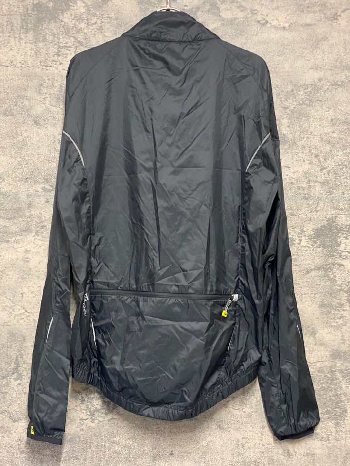 KF855 マヴィック MAVIC 長袖 ウインドブレイカー 黒 L