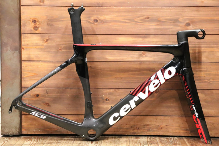 訳アリ サーヴェロ CERVELO S3 2019モデル 51サイズ カーボン ロードバイク フレームセット 【東京南麻布店】