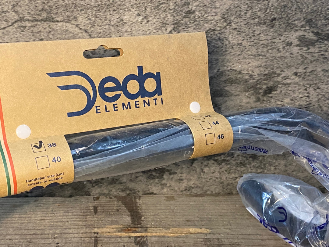JV164 デダ DEDA ZERO100 アルミ ドロップハンドル Φ31.7 380mm