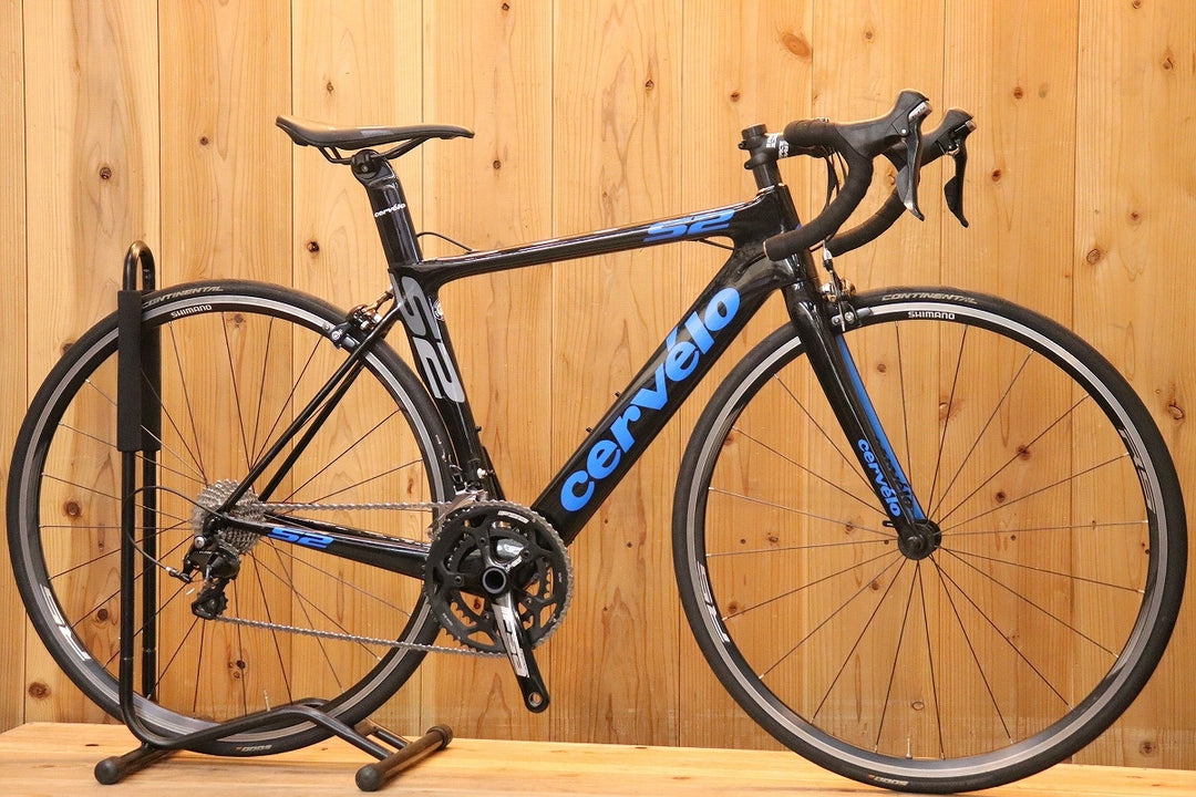 サーヴェロ CERVELO S2 2015年モデル 51サイズ シマノ 105 5800 MIX 11S カーボン ロードバイク 【芦屋店】