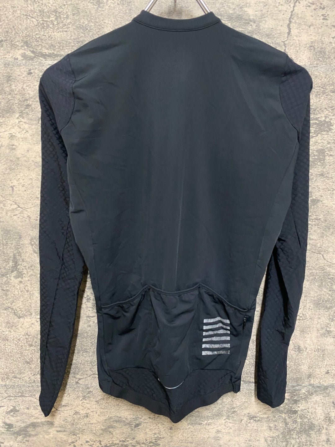 JZ494 ラファ RAPHA PRO TEAM LS AERO JERSEY 長袖 サイクルジャージ M 黒