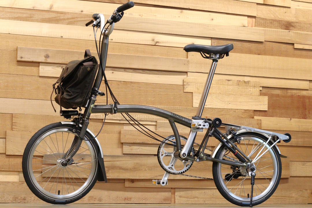 ブロンプトン BROMPTON M6R RAW LACQUER 2020 2×3速 16インチ 折り畳み ミニベロ フォールディングバイク 【立川店】