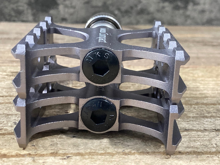 KP370 三ヶ島 MKS COMPACT EZY 着脱式 フラットペダル 未使用品