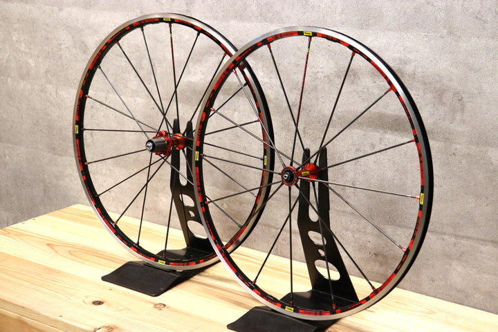 マヴィック MAVIC アールシス R-SYS アルミ クリンチャー ホイールセット シマノ12/11S ナローリム 15C 【さいたま浦和店】