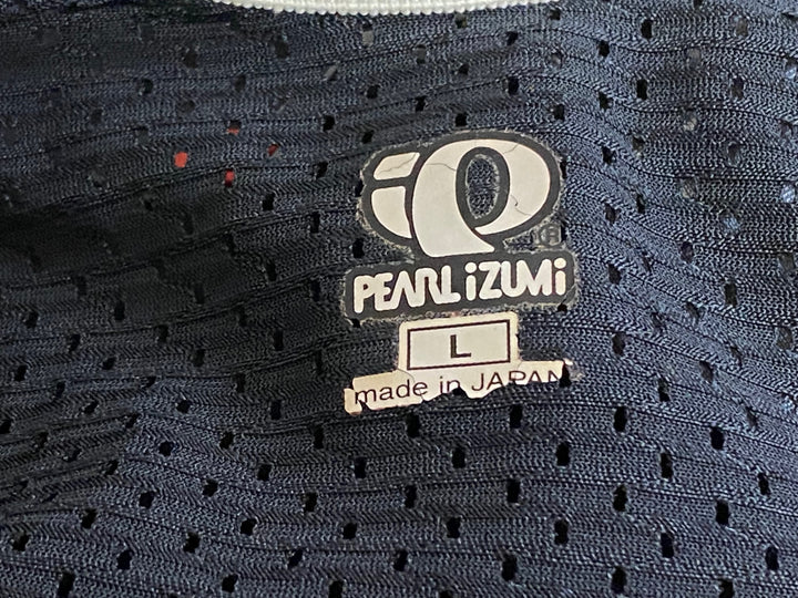 JV346 パールイズミ PEARL iZUMi ビブタイツ 黒白 L 裏起毛