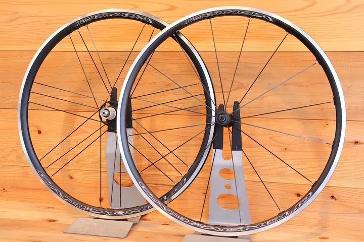 カンパニョーロ CAMPAGNOLO ゾンダ ZONDA アルミ クリンチャー ホイールセット シマノ12/11S 17C 【千葉店】