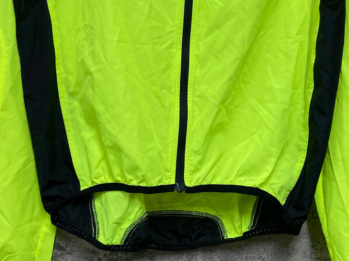 JS543 ボントレガー BONTRAGER RACE WINDSHELL JACKET 長袖 ウインドブレイカー 黃 USA:S EU:M