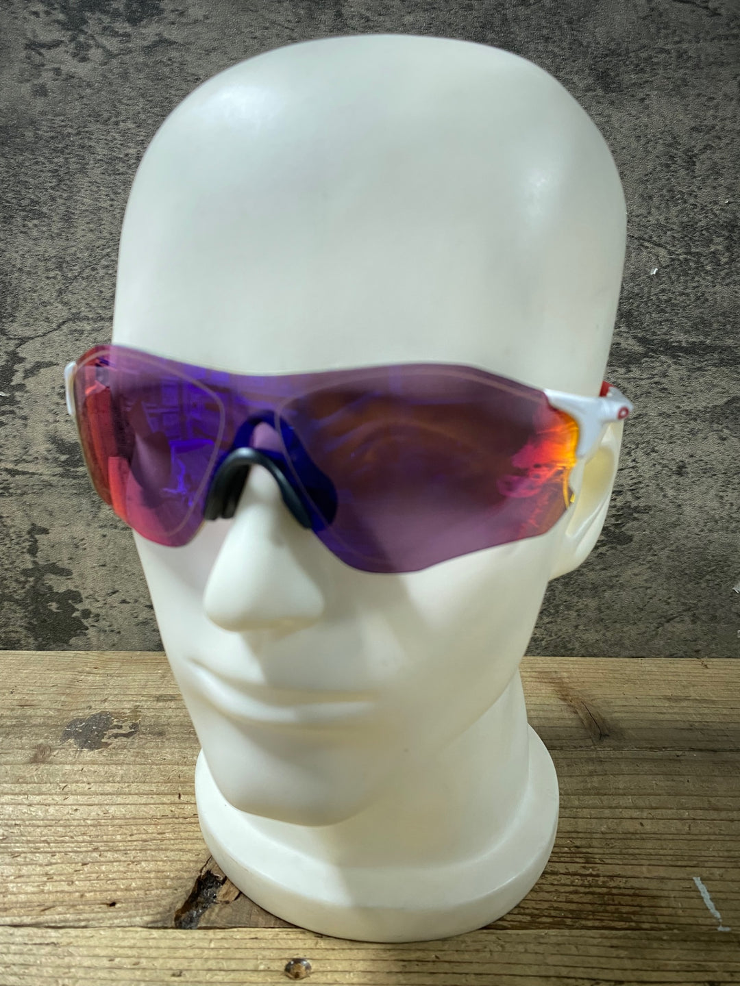 KB543 オークリー OAKLEY EVZero サングラス アイウェア プリズムレンズ スペアノーズパッド レンズ傷あり